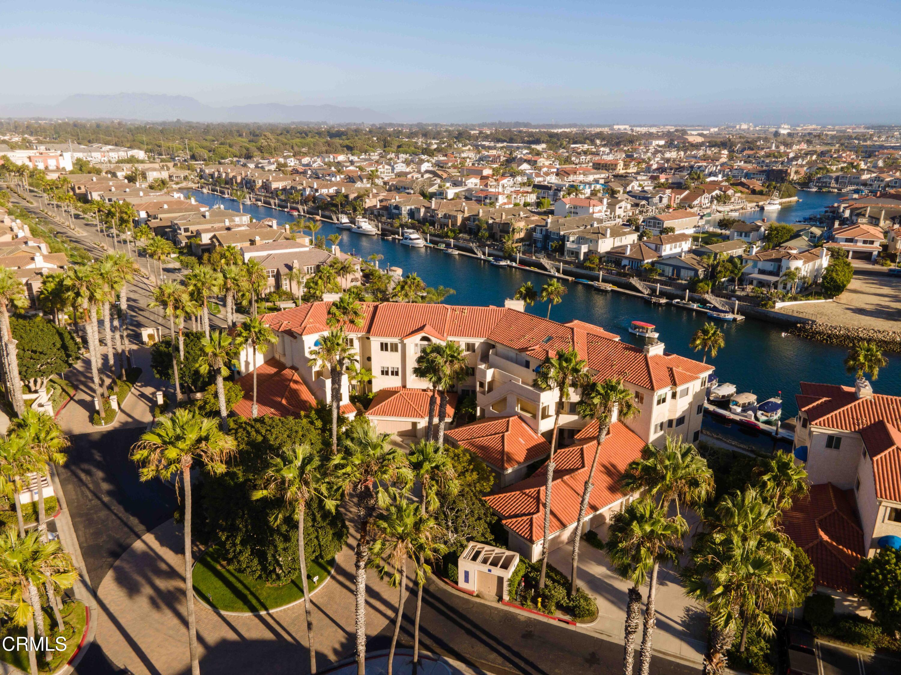 4212 Harbour Island Lane Oxnard, CA 93035 - Photo 48 of 48 an aerial view of lake and residential houses with outdoor space