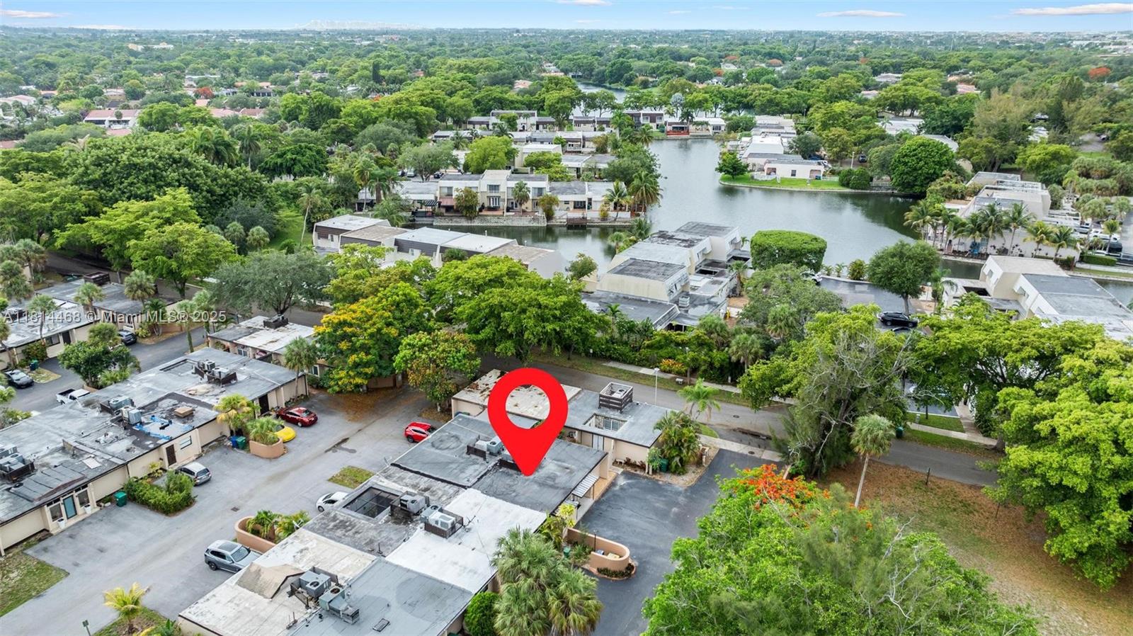 15007 Coconut Court Miami Lakes, FL 33014 - Photo 25 of 27 an aerial view of residential houses with outdoor space