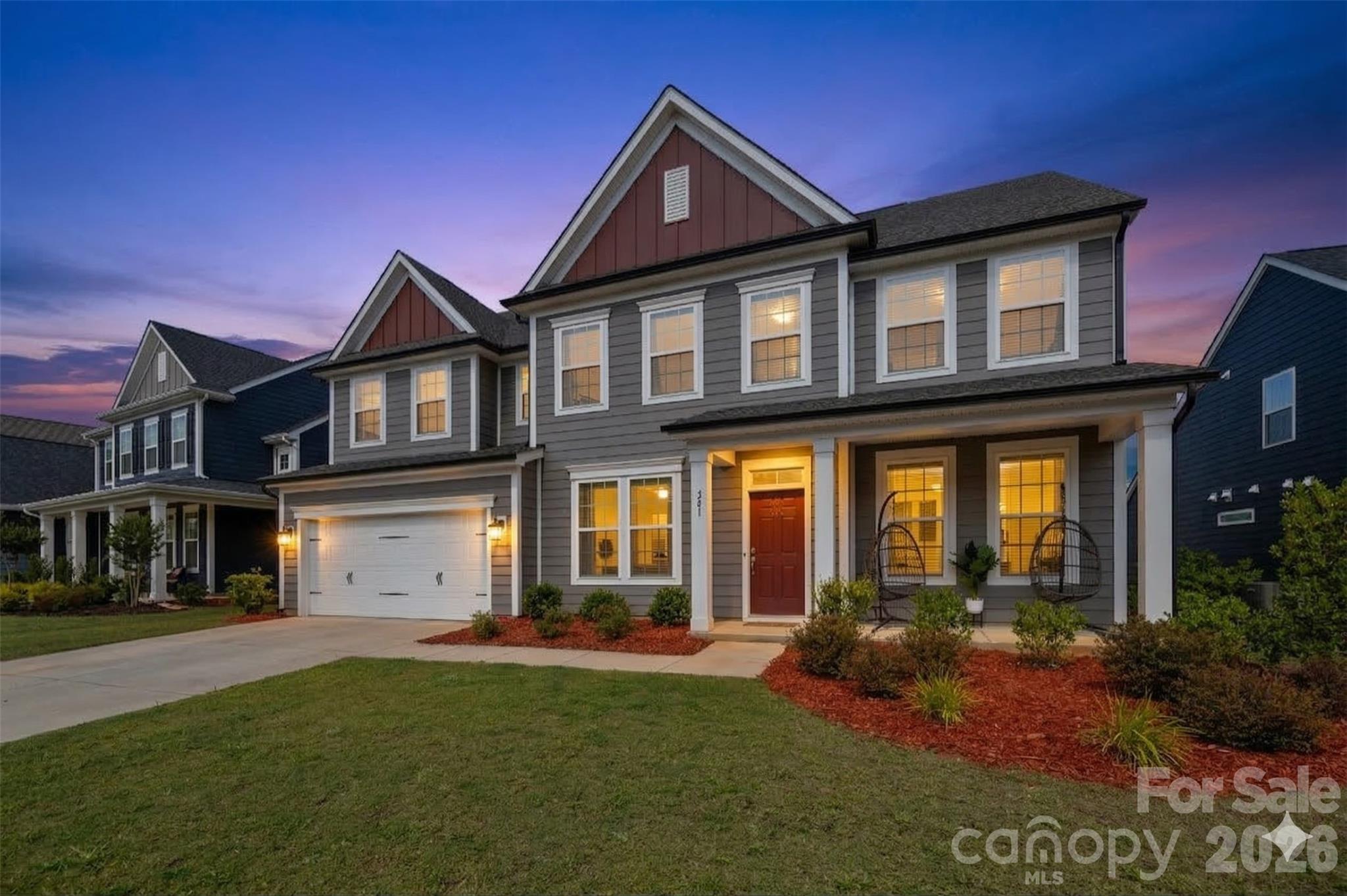 241 Boxelder Road Clover, SC 29710 - Photo 2 of 35 a front view of a house with a yard