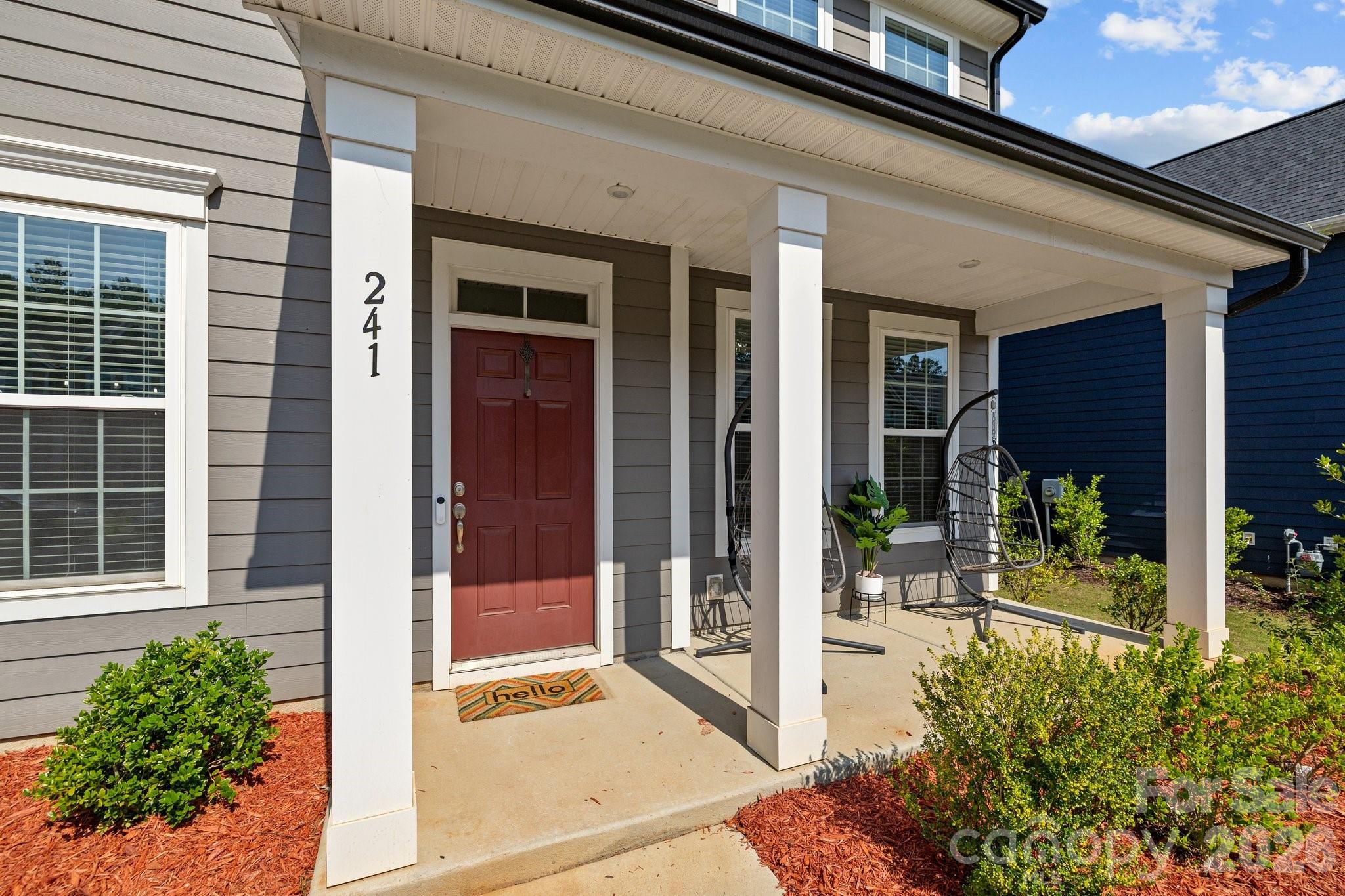 241 Boxelder Road Clover, SC 29710 - Photo 4 of 35 a view of a entryway door front of house