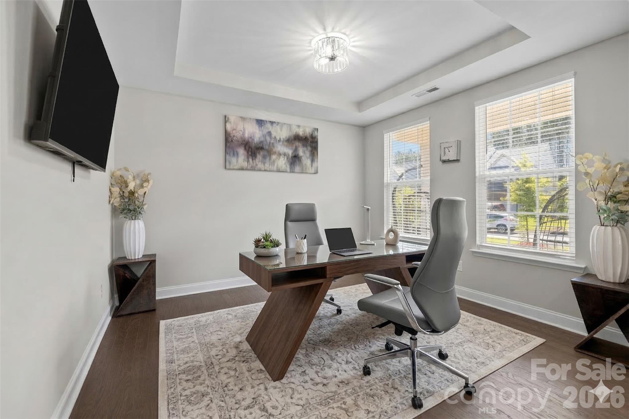 241 Boxelder Road Clover, SC 29710 - Photo 5 of 35 a view of a workspace with furniture and a window