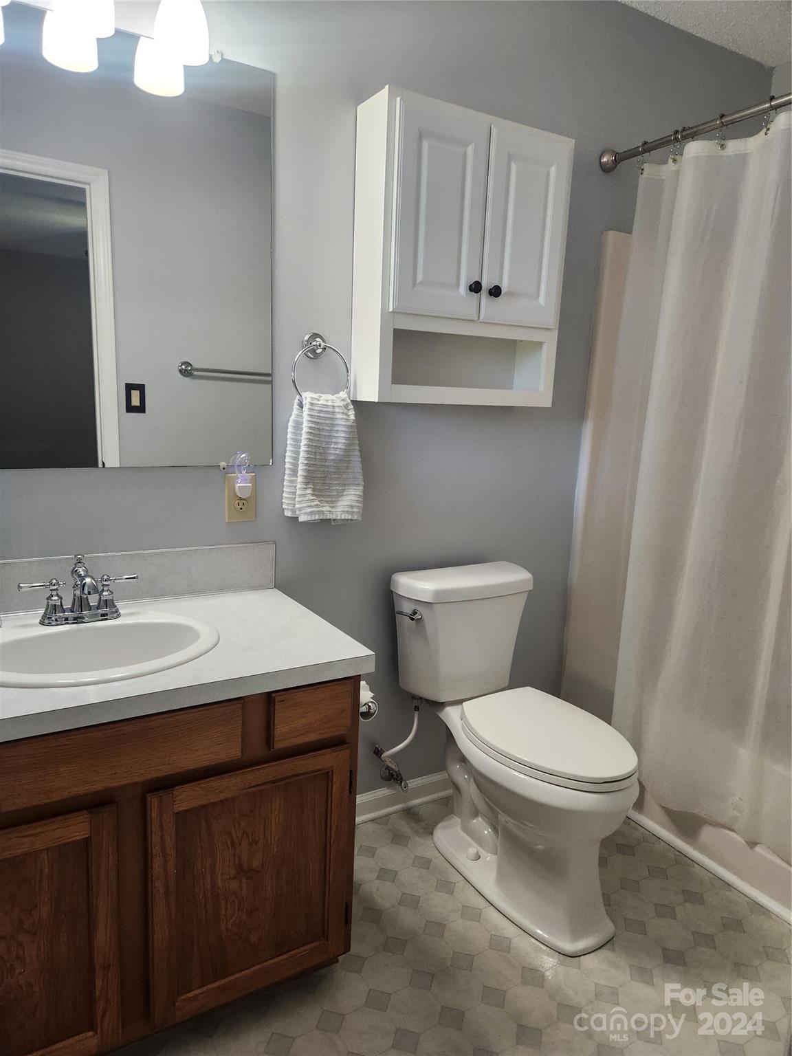338 Helmstetler Road Lexington, NC 27295 - Photo 11 of 38 a bathroom with a sink toilet and vanity