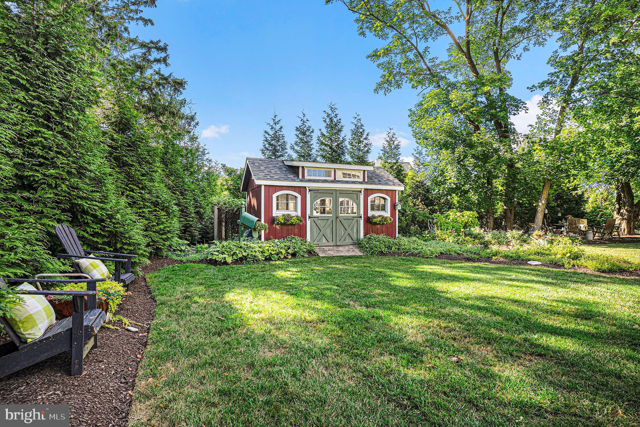 1250 Appalachian Road Ambler, PA 19002 - Photo 41 of 58 a front view of a house with a garden