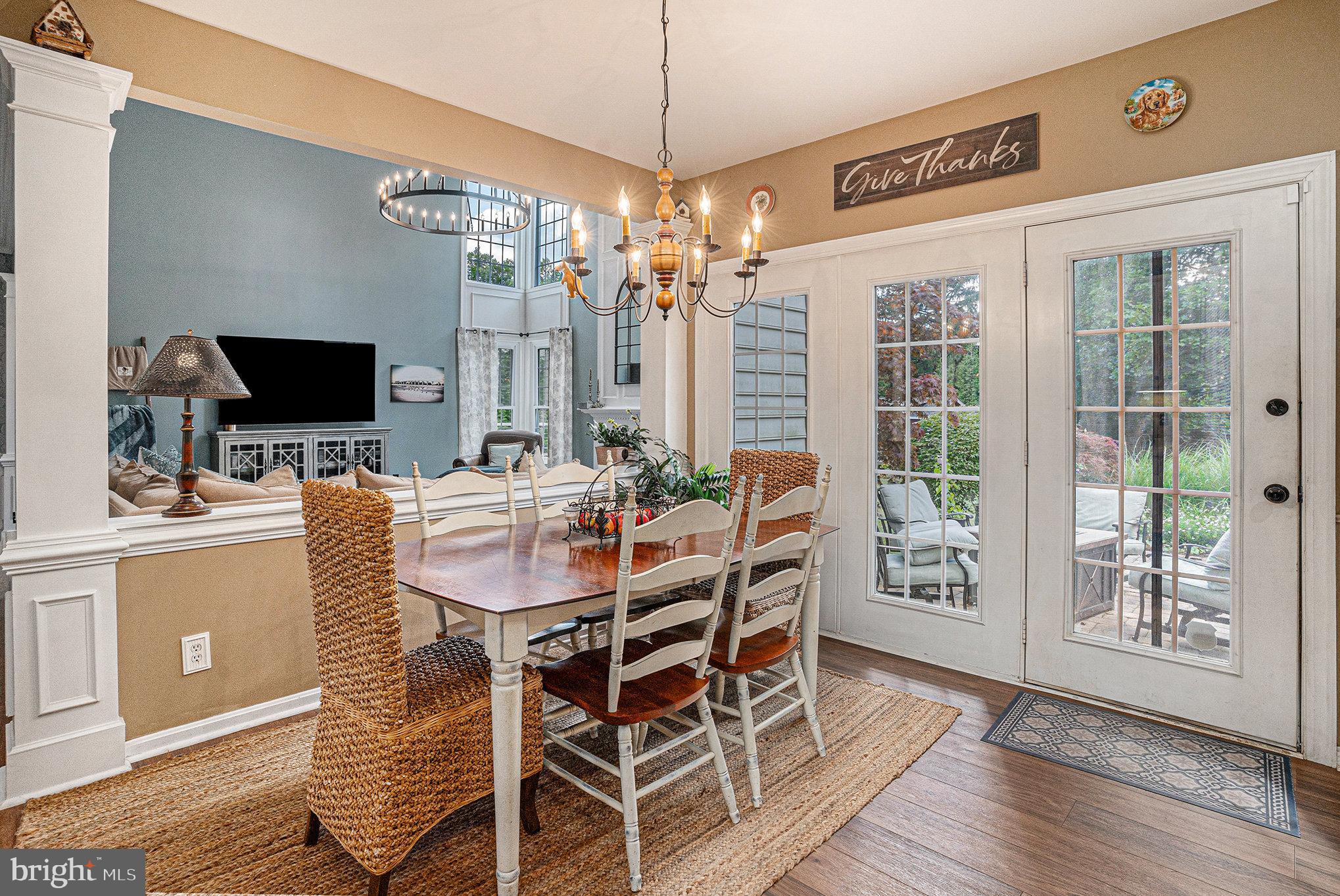 1250 Appalachian Road Ambler, PA 19002 - Photo 7 of 58 a view of a dining room with furniture window and wooden floor