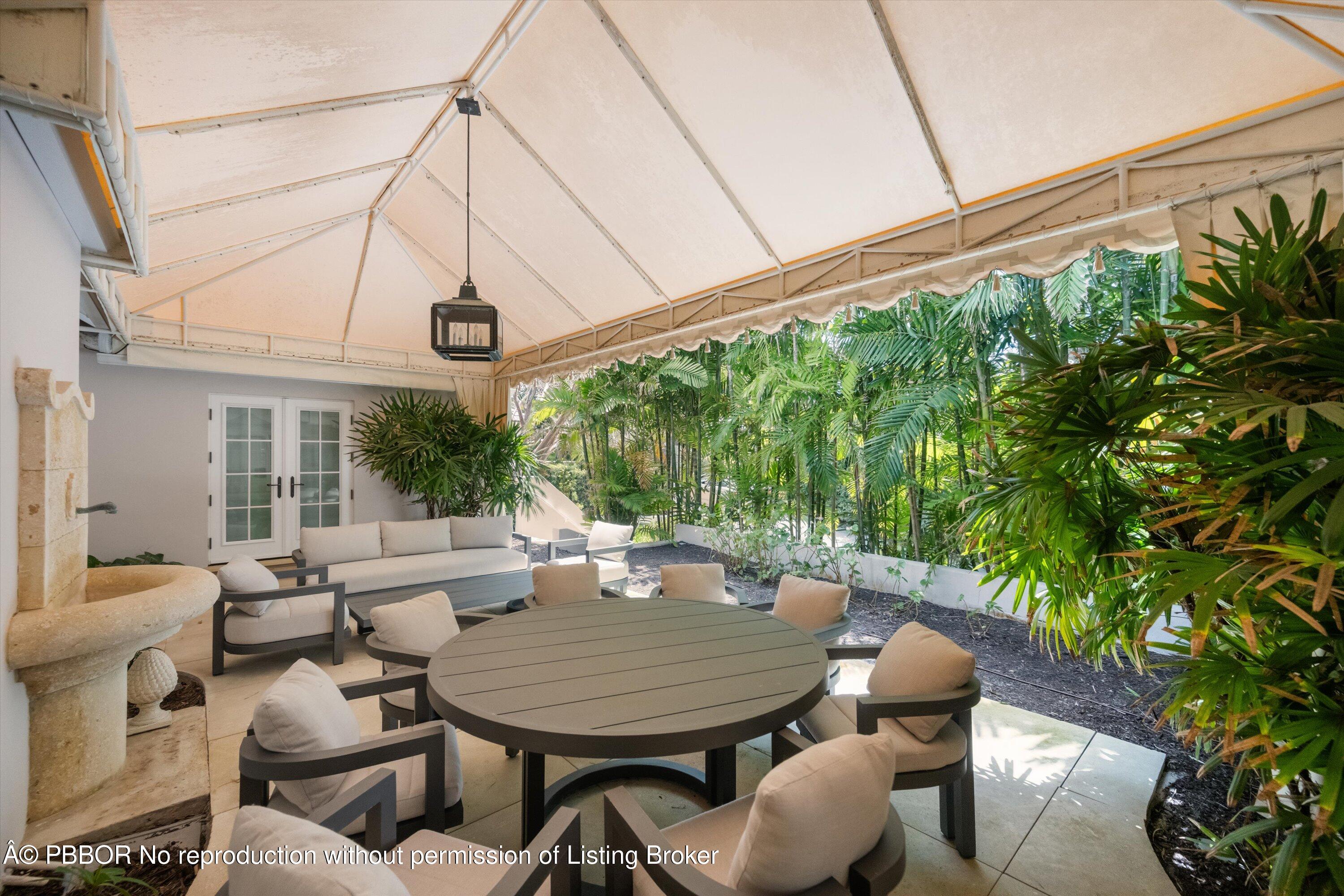 750 South County Road Palm Beach, FL 33480 - Photo 27 of 32 Covered Patio
