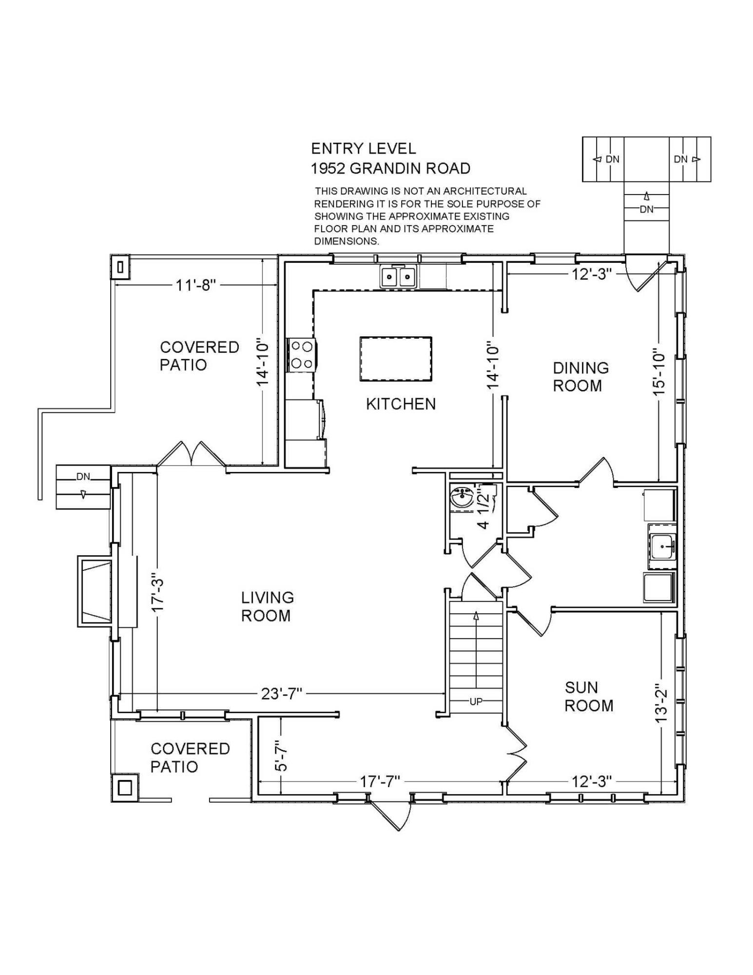 1952 Grandin Road Southwest Roanoke, VA 24015 - Photo 89 of 92 1952_grandin_road_floorplan_page_1