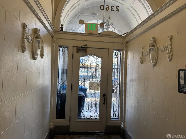 a view of entryway