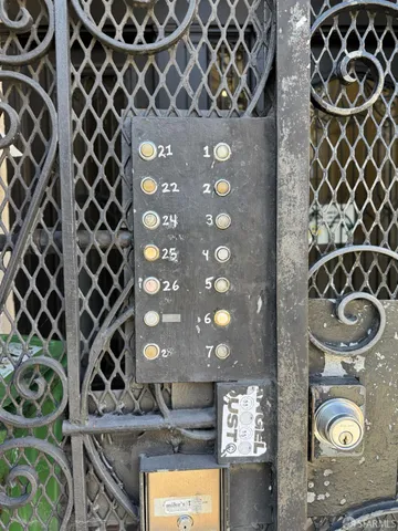 view of a wooden door