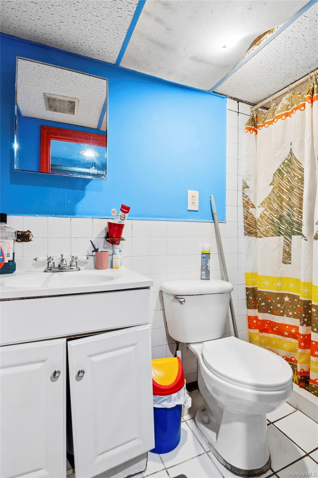 809 Friel Place Brooklyn, NY 11218 - Photo 16 of 19 a bathroom with a sink toilet vanity and bathtub