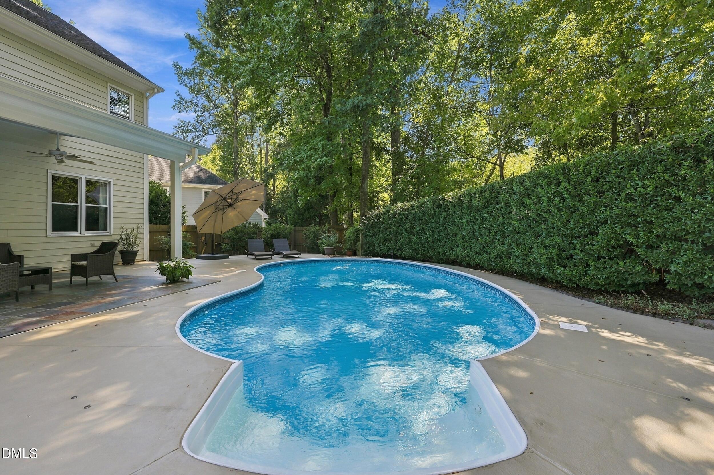 8505 Bluff Pointe Court Raleigh, NC 27615 - Photo 27 of 39 Salt water pool! Wow!