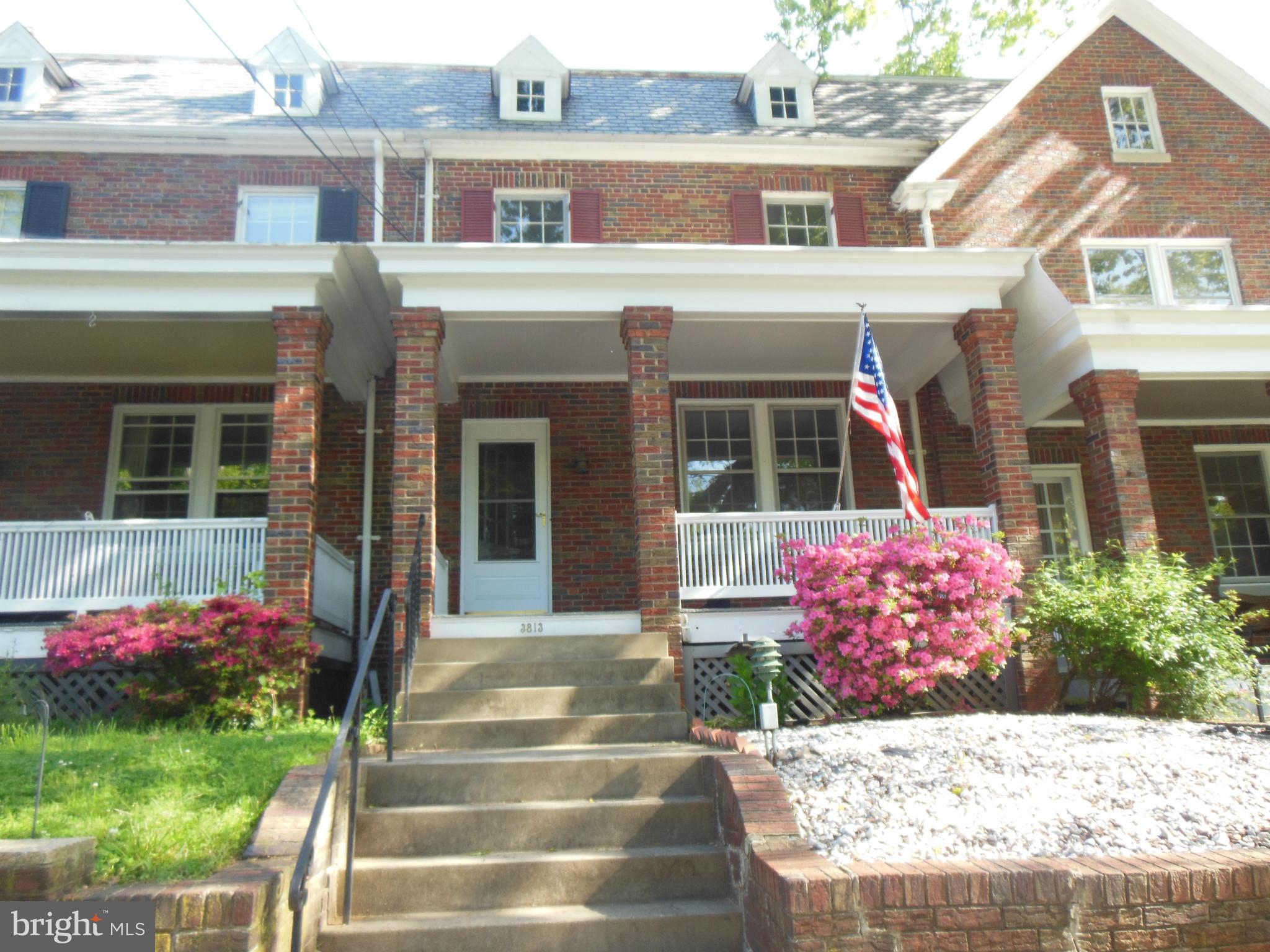 3813 W Street Northwest Washington, DC 20007 - Photo 1 of 8 Exterior (Front)