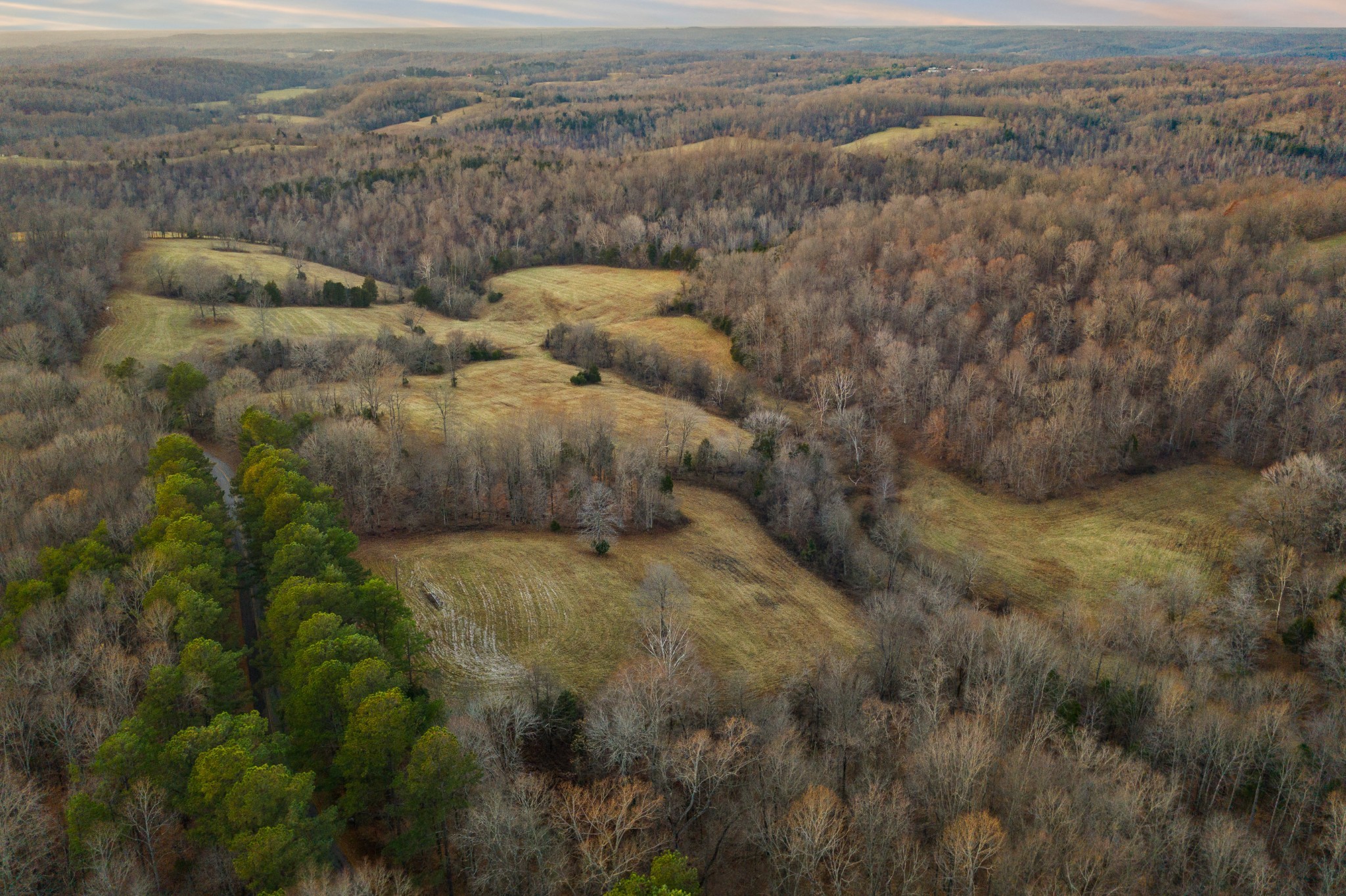 3001 Benton Ridge Road Palmyra, TN 37142 - Photo 2 of 6 an aerial view of residential house with parking space