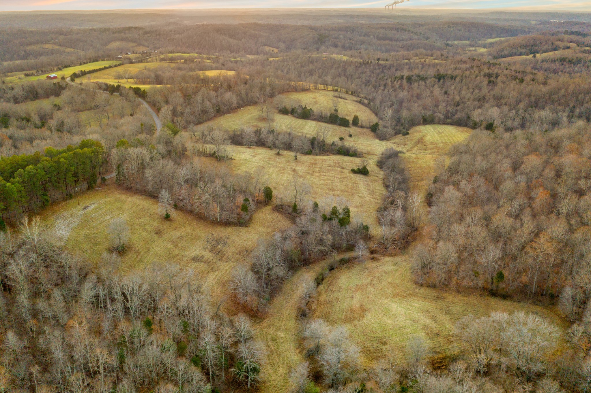 3001 Benton Ridge Road Palmyra, TN 37142 - Photo 6 of 6 an aerial view of residential houses with outdoor space