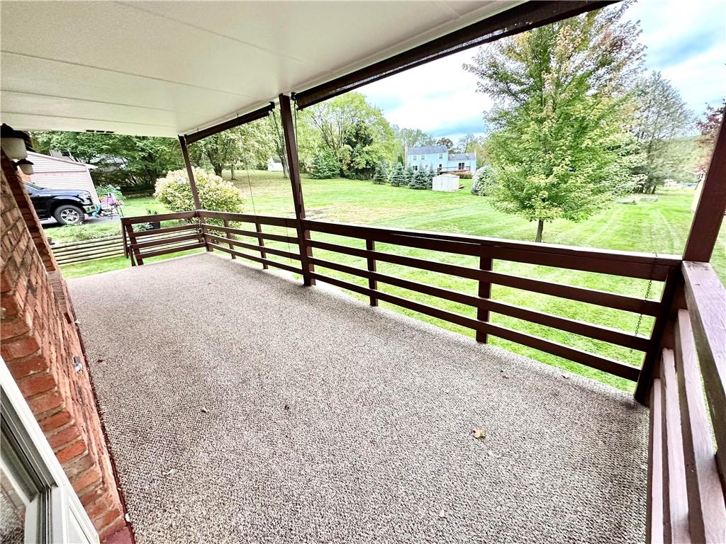 22 Carriage Road Greensburg, PA 15601 - Photo 41 of 50 covered back porch
