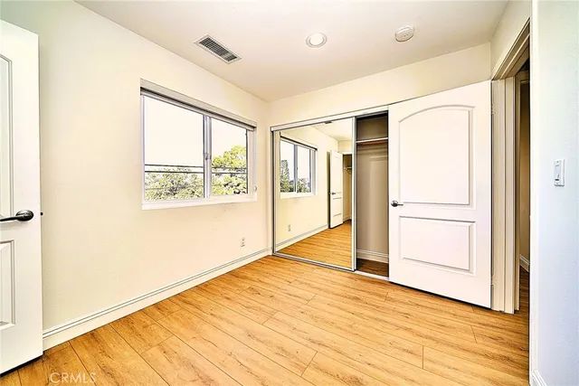wooden floor in a room