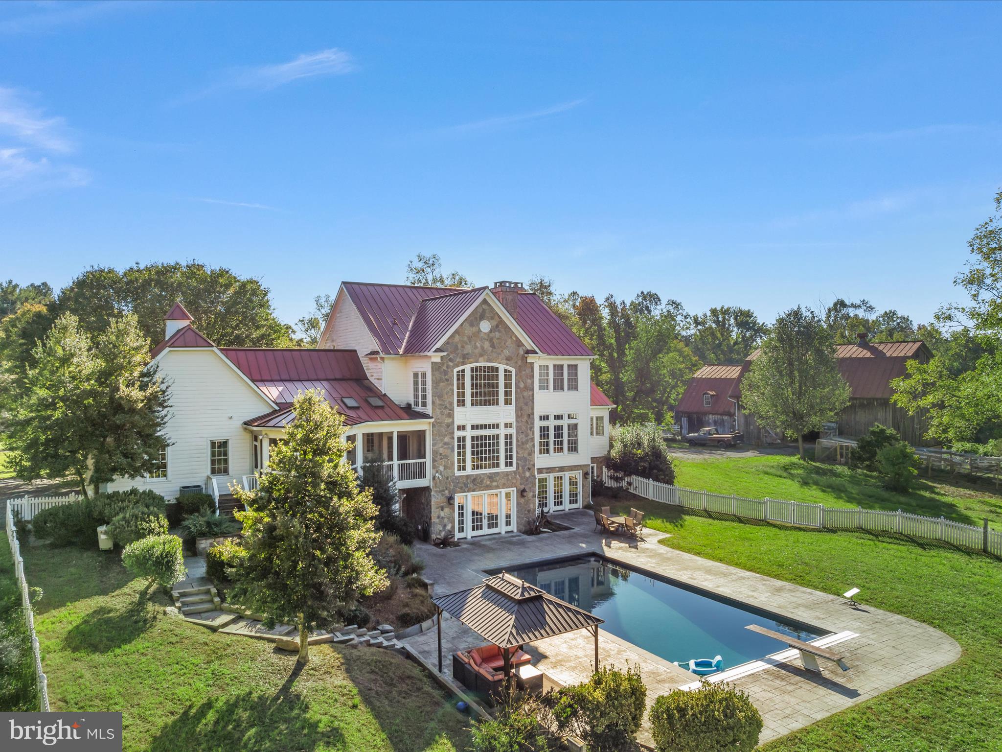 6500 Clifton Road Clifton, VA 20124 - Photo 1 of 146 Primary House with Pool on 23+ Acres