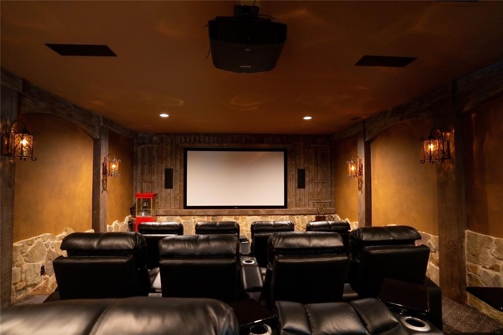 1180 McReynolds Road Sanger, TX 76266 - Photo 9 of 36 a room with furniture projector and screen