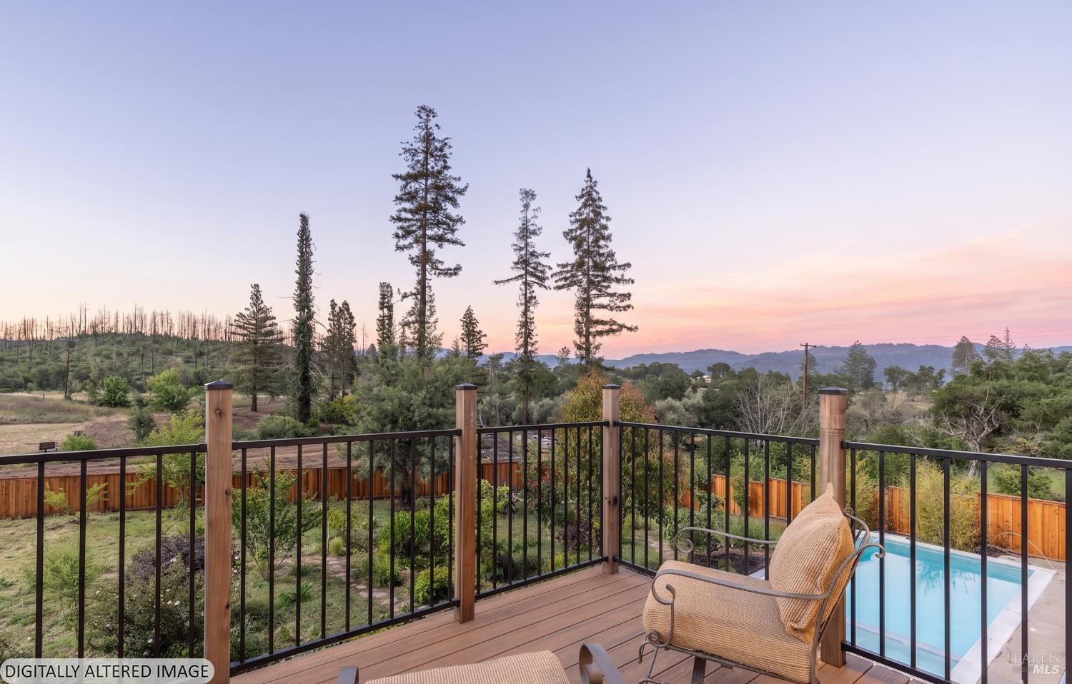 753 Sunnyside Road St. Helena, CA 94574 - Photo 38 of 55 a view of a lake with a mountain view