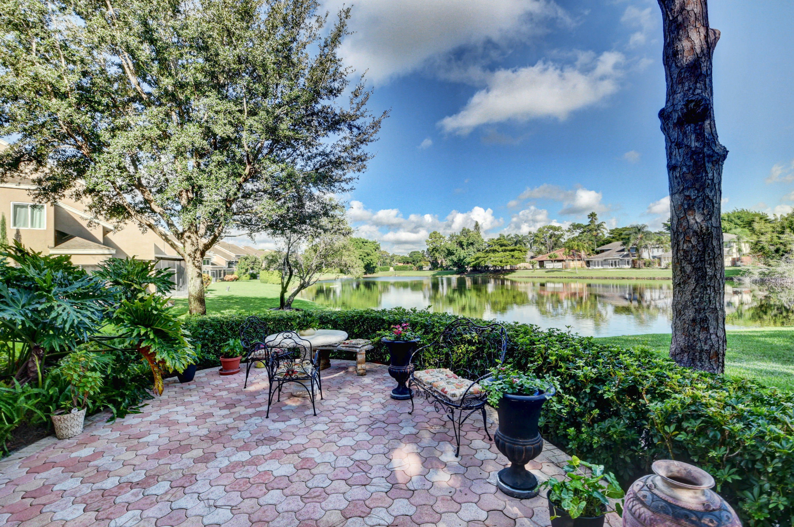 6662 Boca Pines Trail, Unit A Boca Raton, FL 33433 - Photo 5 of 28 One of a kind patio