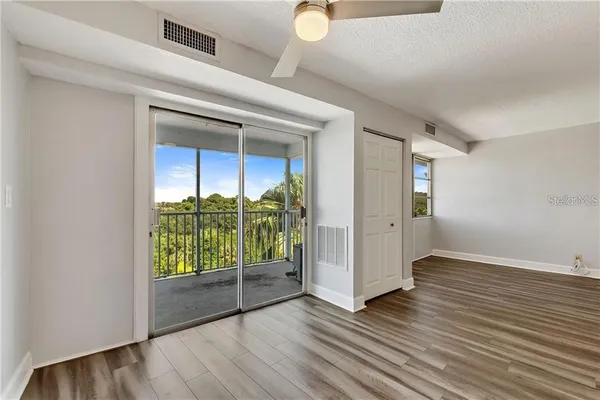 wooden floor in an empty room