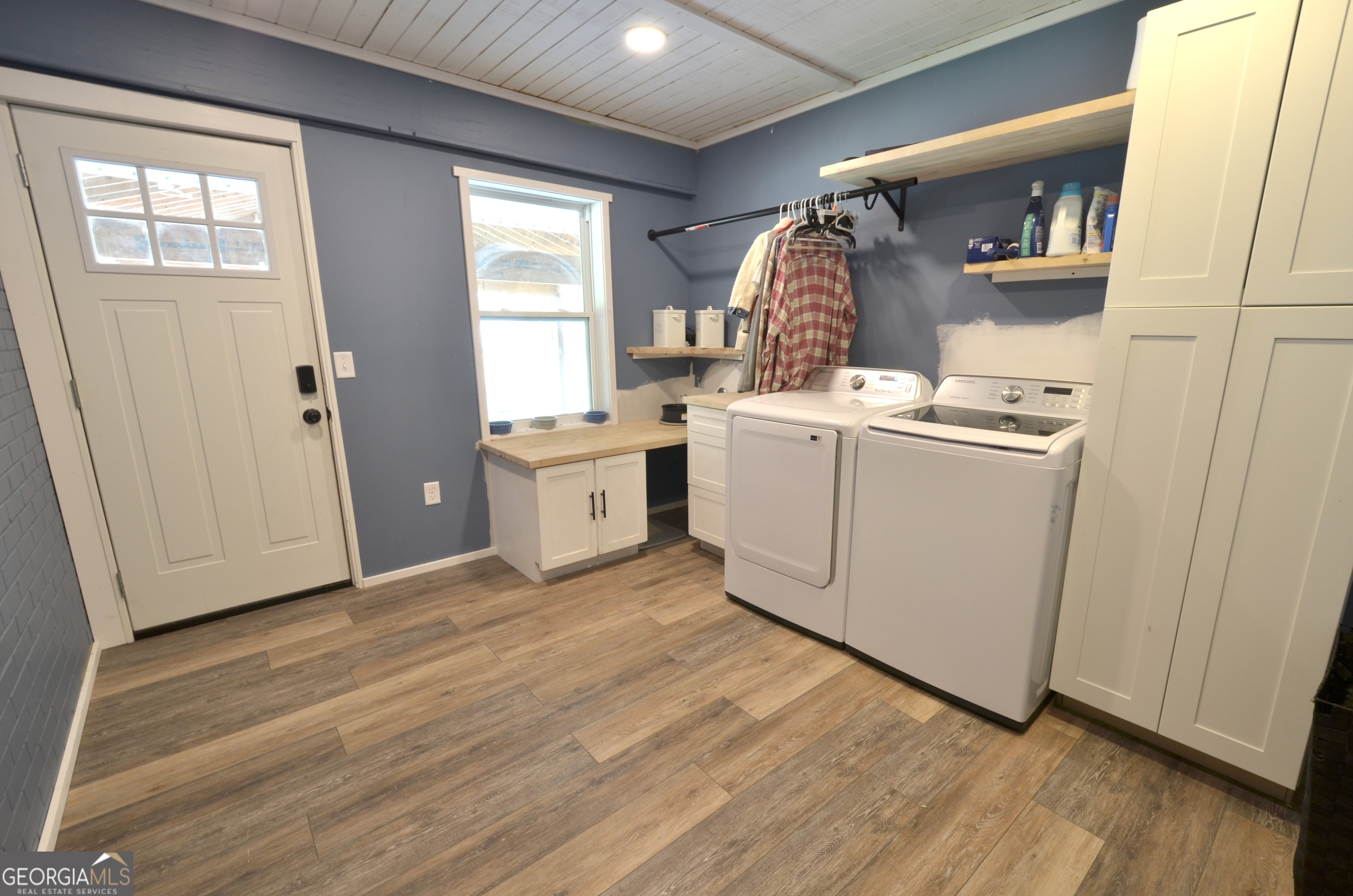 228 Legion Drive Eastman, GA 31023 - Photo 23 of 37 a view of utility room with washer and dryer