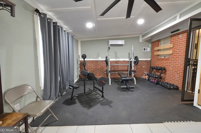 a view of a room with lounge chair