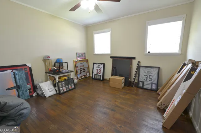a view of a room with toys