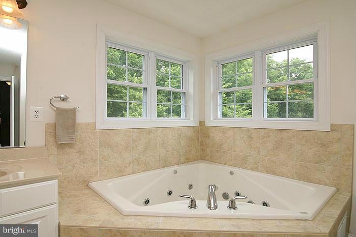 4830 Roop Road Mount Airy, MD 21771 - Photo 18 of 30 a white bath tub sitting in a bathroom next to a window