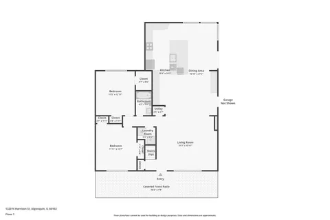 $525,000 | 1320 North Harrison Street, Algonquin, IL 60102