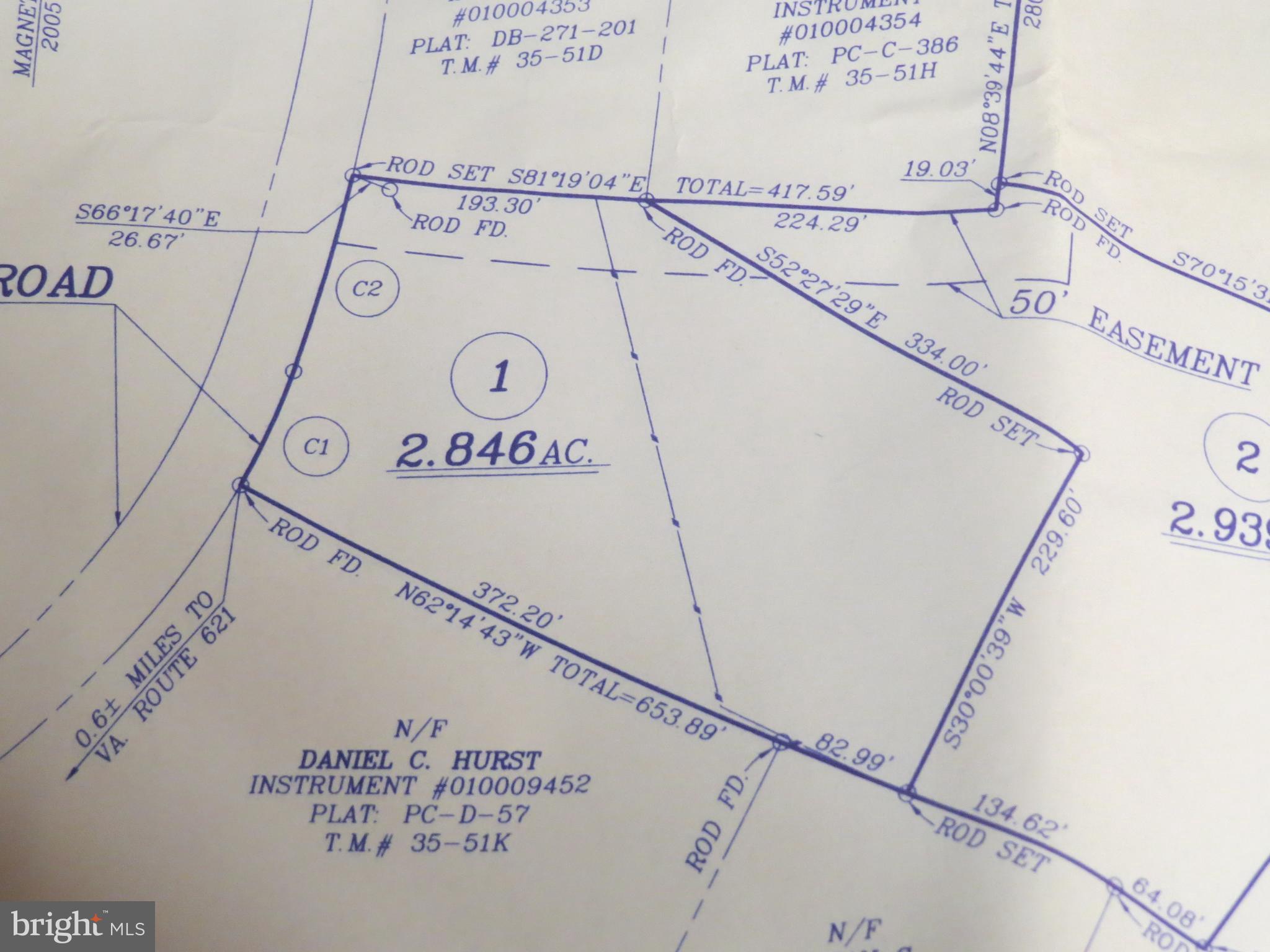 10001 Grasty Gold Mine Road Rhoadesville, VA 22542 - Photo 30 of 30 Plat of lot