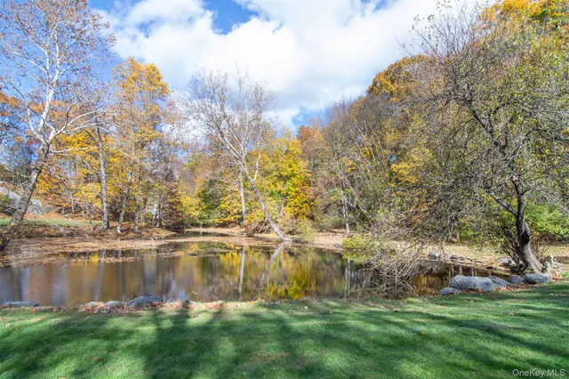 a backyard of a house