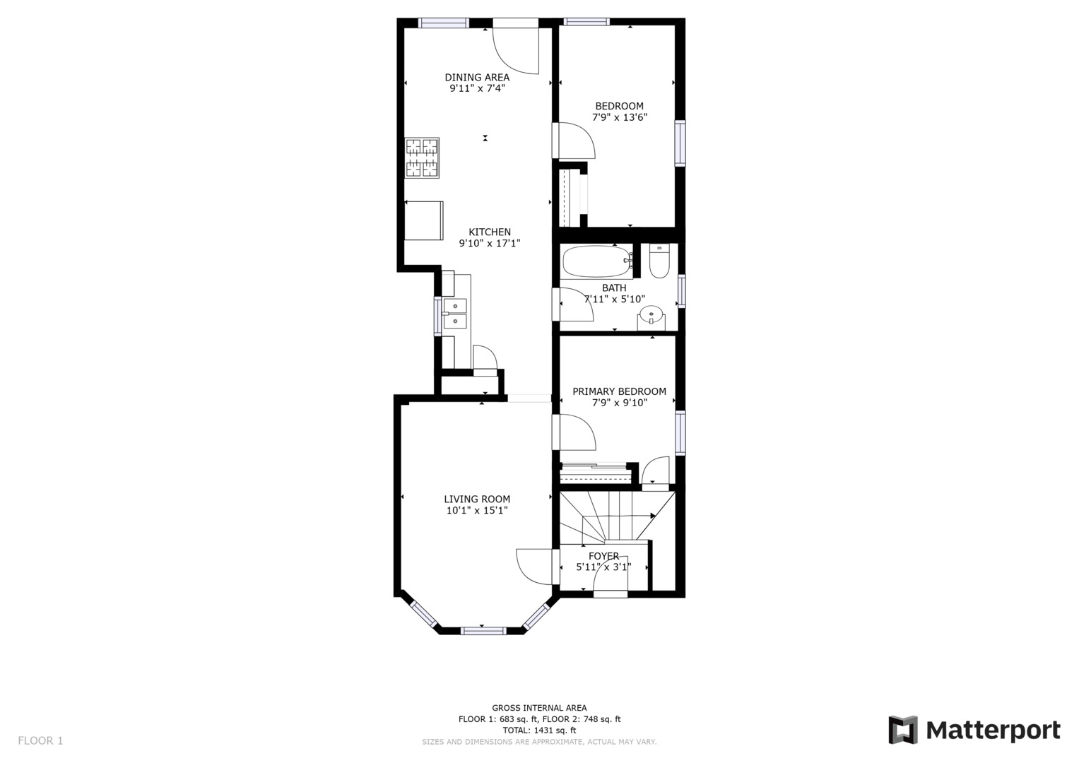 1738 North Harding Avenue Chicago, IL 60647 - Photo 4 of 21 a picture of floor plan