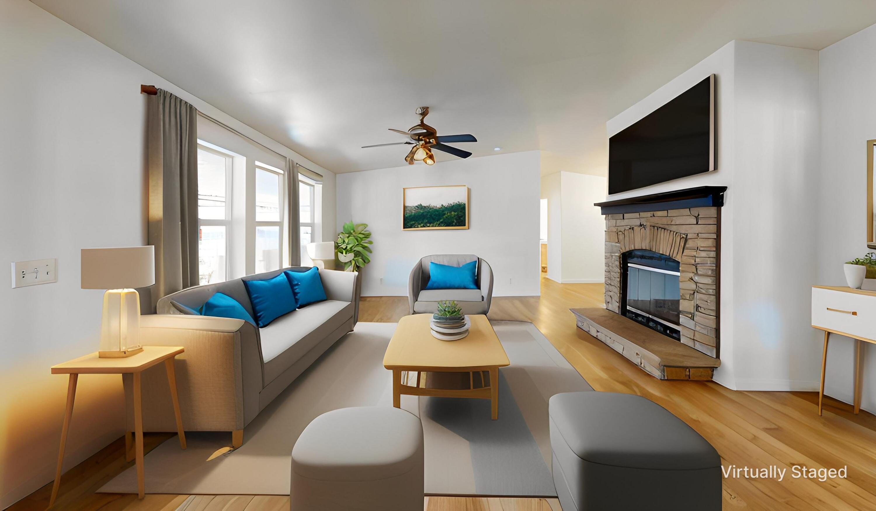 153 Capri Street Rancho Mirage, CA 92270 - Photo 8 of 38 livingroom staged 2