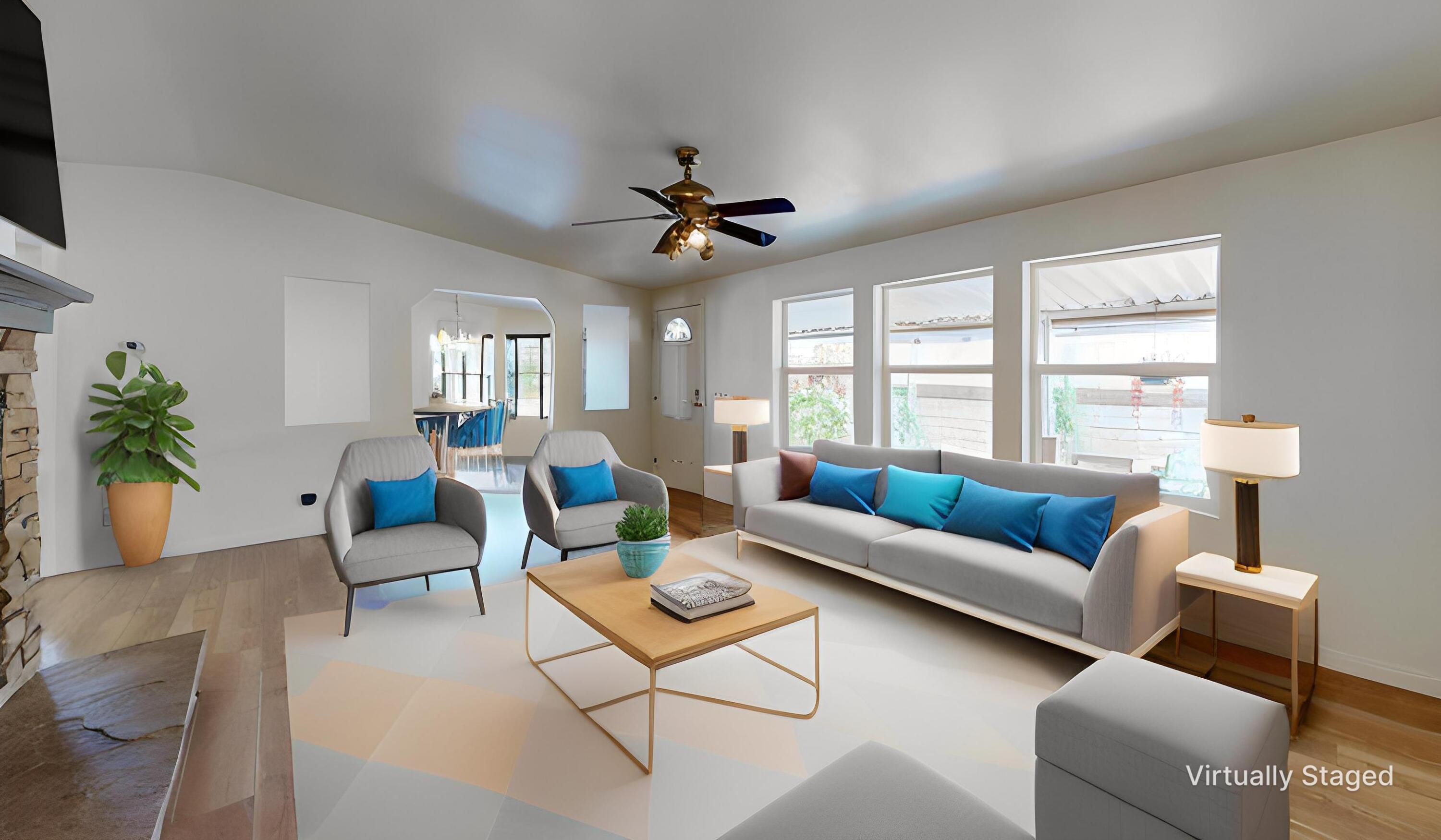 153 Capri Street Rancho Mirage, CA 92270 - Photo 10 of 38 livingroom staged