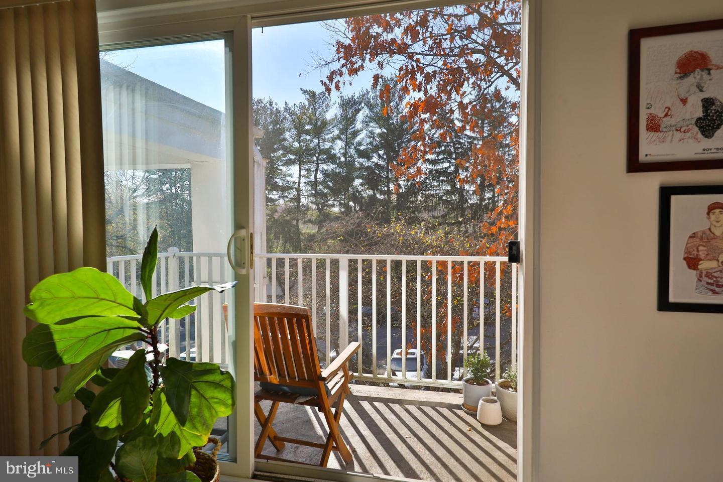 250 Ridge Pike, Unit 346B Lafayette Hill, PA 19444 - Photo 22 of 27 a view of a balcony with flower