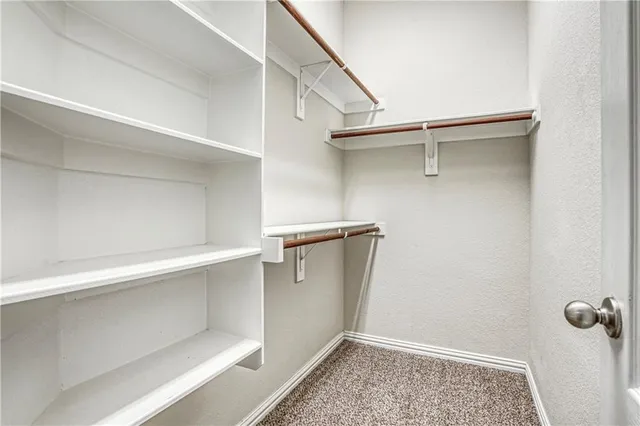 a view of walk in closet