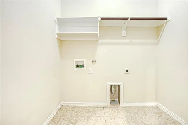 a view of front door