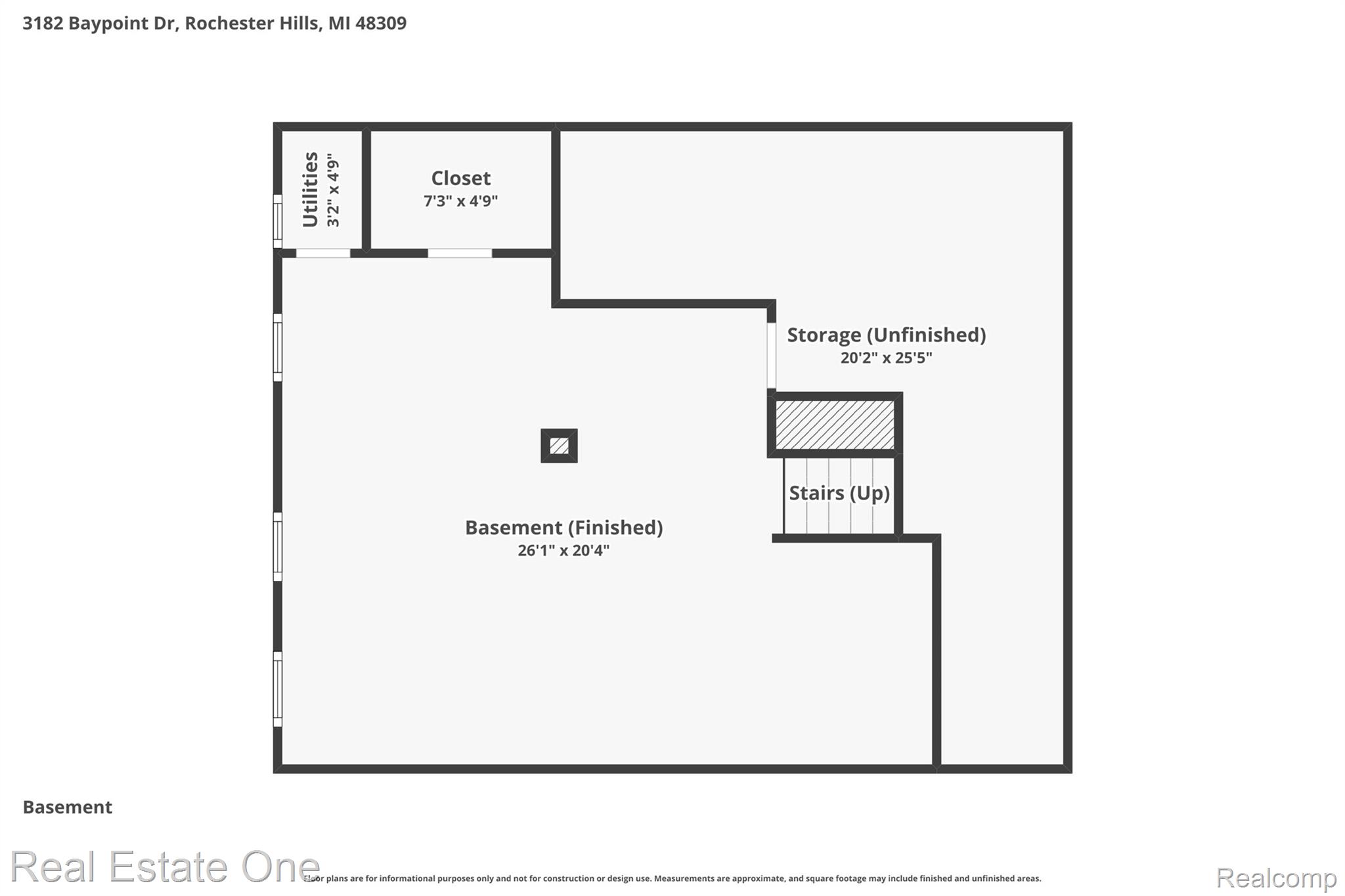 3182 Baypoint Drive Rochester, MI 48309 - Photo 48 of 50 Basement.jpg
