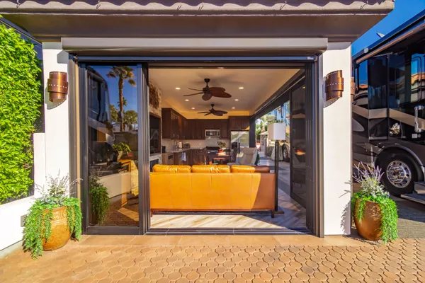 a view of a entryway door of the house