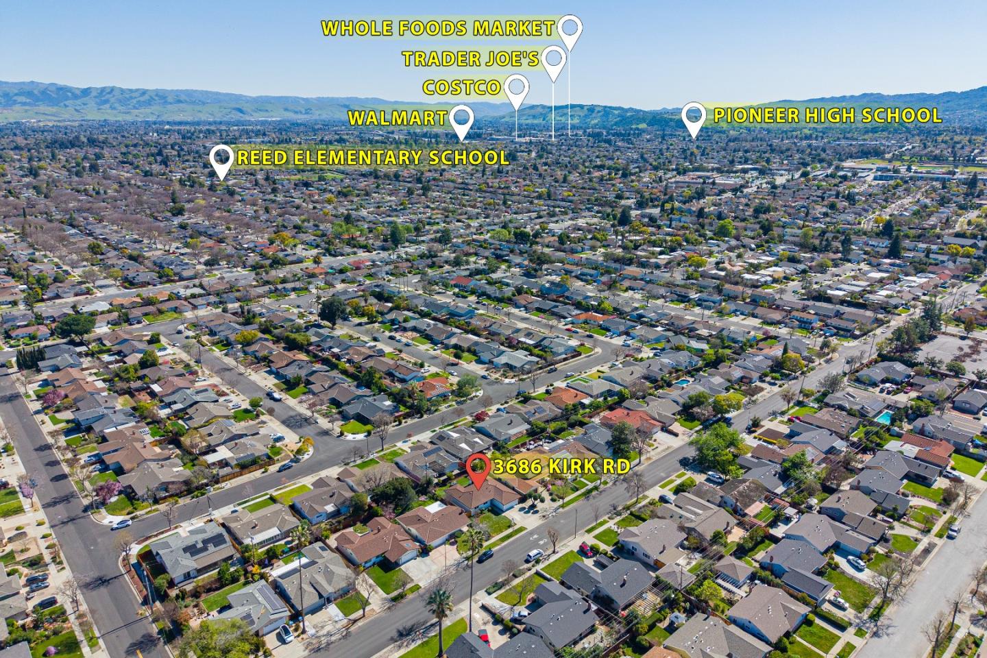 3686 Kirk Road San Jose, CA 95124 - Photo 48 of 50