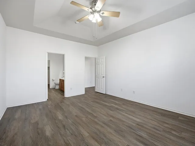 wooden floor in an empty room