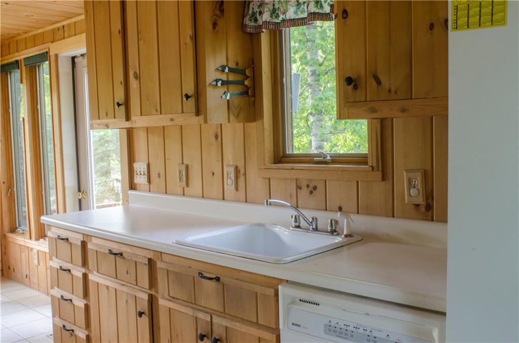 1032 Poplar Stream Road Kingfield, ME 04947 - Photo 15 of 26 Kitchen with built in dishwasher...