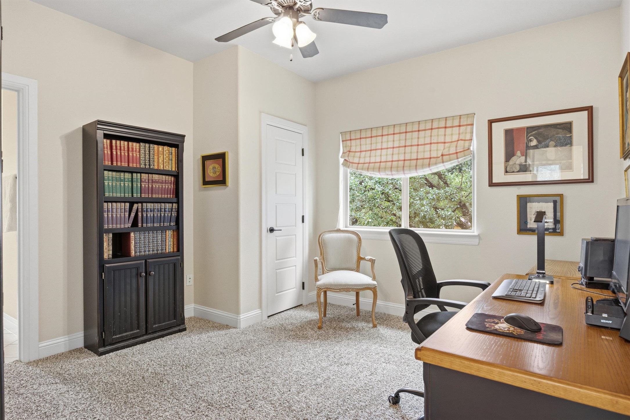 2719 Springwood Lane Georgetown, TX 78628 - Photo 30 of 40 Upstairs Bedroom currently being used as an office