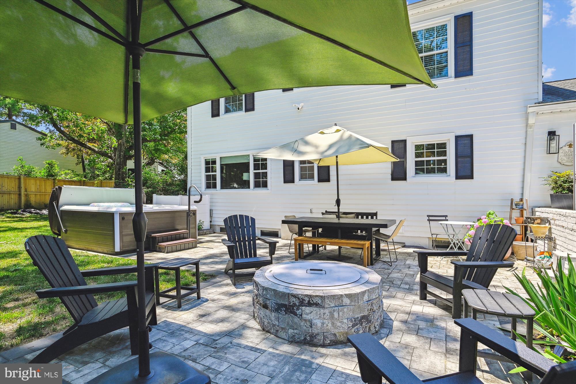1157 Hampton Road Annapolis, MD 21409 - Photo 56 of 93 Paver patio w/fire pit
