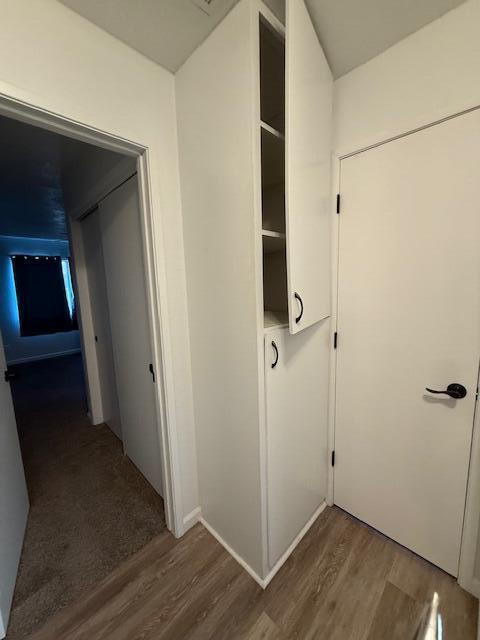 20612 Burney Court Burney, CA 96013 - Photo 26 of 40 a view of a hallway with wooden floor