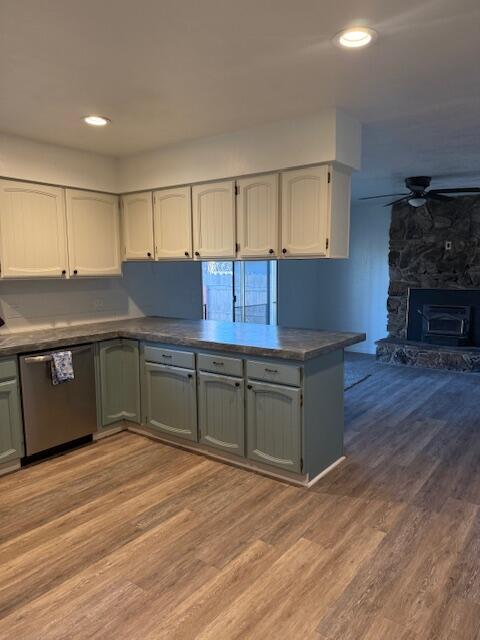 20612 Burney Court Burney, CA 96013 - Photo 7 of 40 a kitchen with stainless steel appliances granite countertop a stove a sink and a refrigerator
