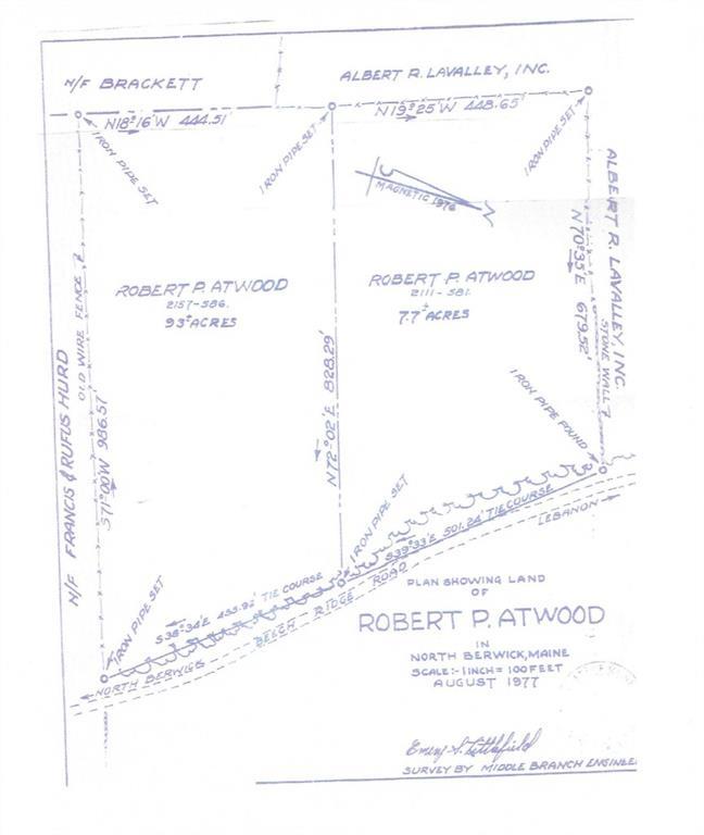 0 Lebanon Road North Berwick, ME 03906 - Photo 2 of 5 Photo