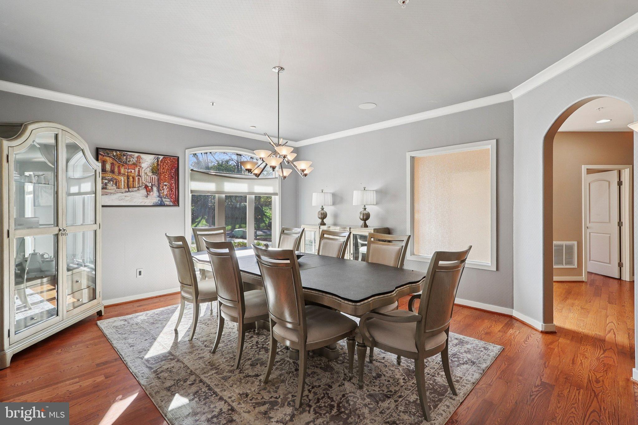 3211 Courtside Road Bowie, MD 20721 - Photo 21 of 108 Elegant dining space with natural light.