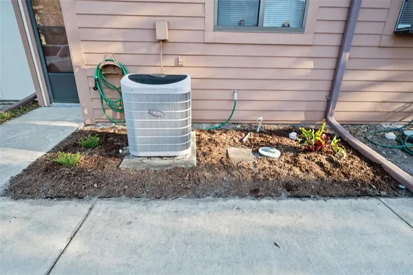 a view of a door front of house