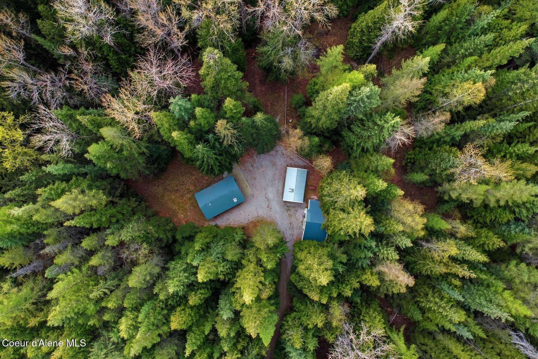 354 Fall Creek Road Naples, ID 83847 - Photo 28 of 37 Aerial
